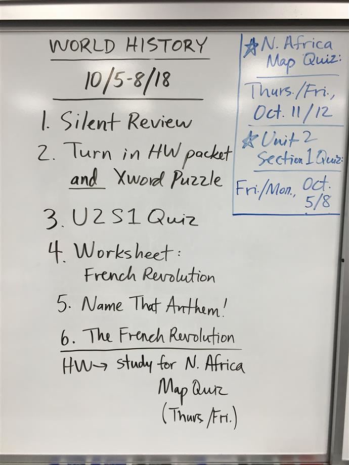 Meyer Chris WORLD HISTORY DAILY AGENDAS